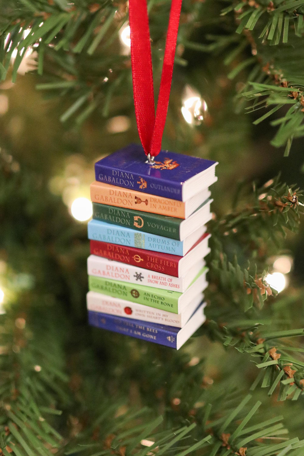 Outlander Mini Book Ornament