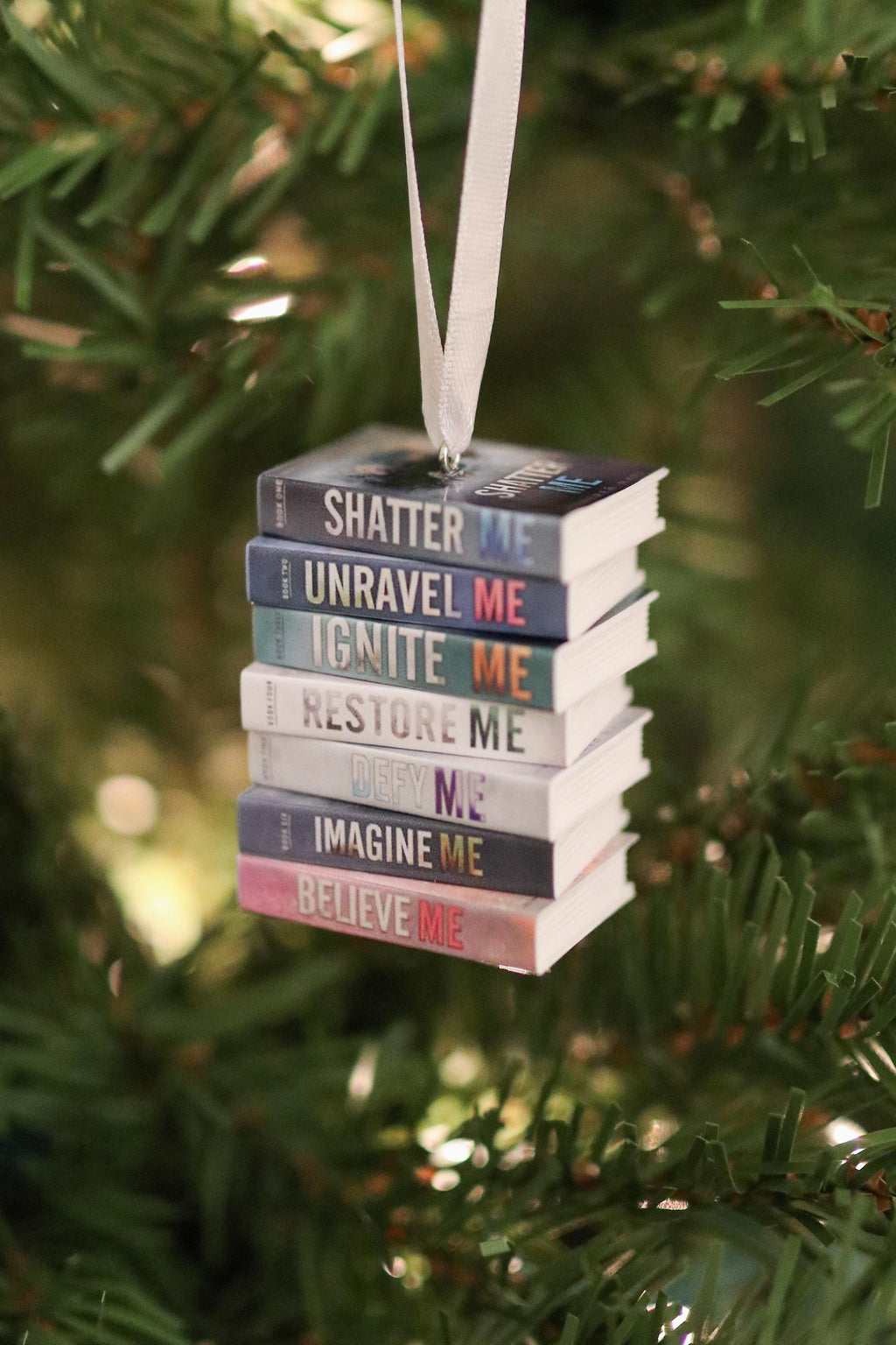 Shatter Me Mini Book Ornament