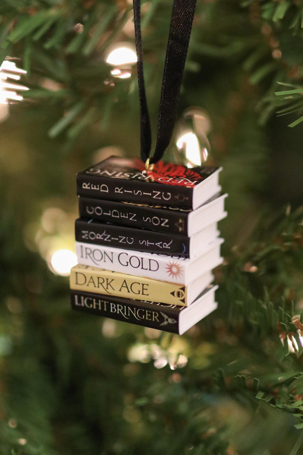 Red Rising Mini Book Ornament