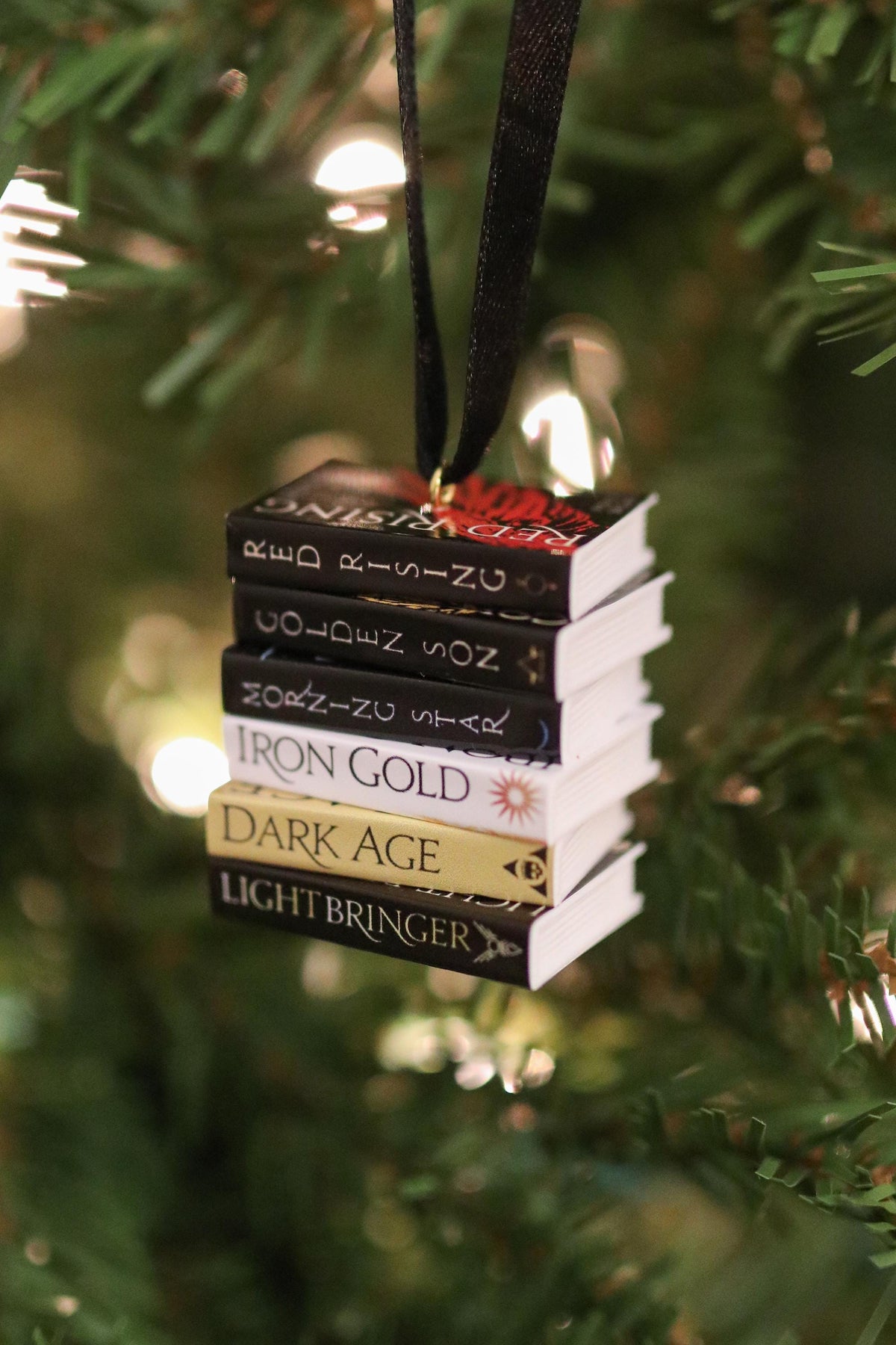 Red Rising Mini Book Ornament