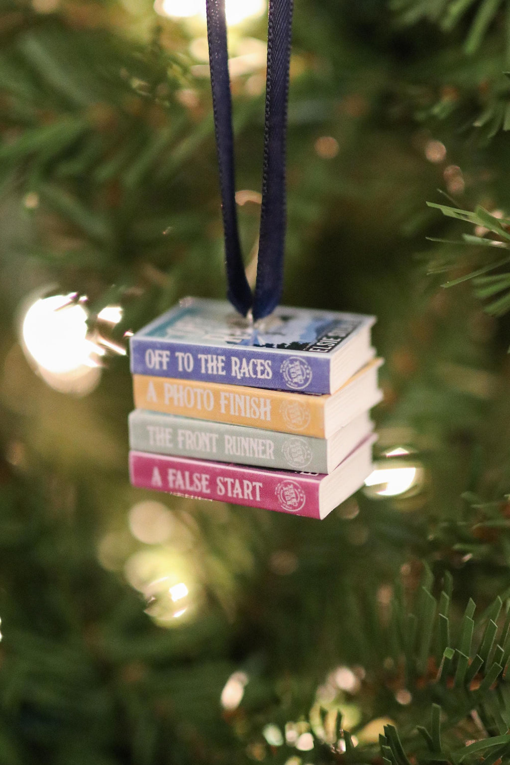 Gold Rush Ranch Mini Book Ornament
