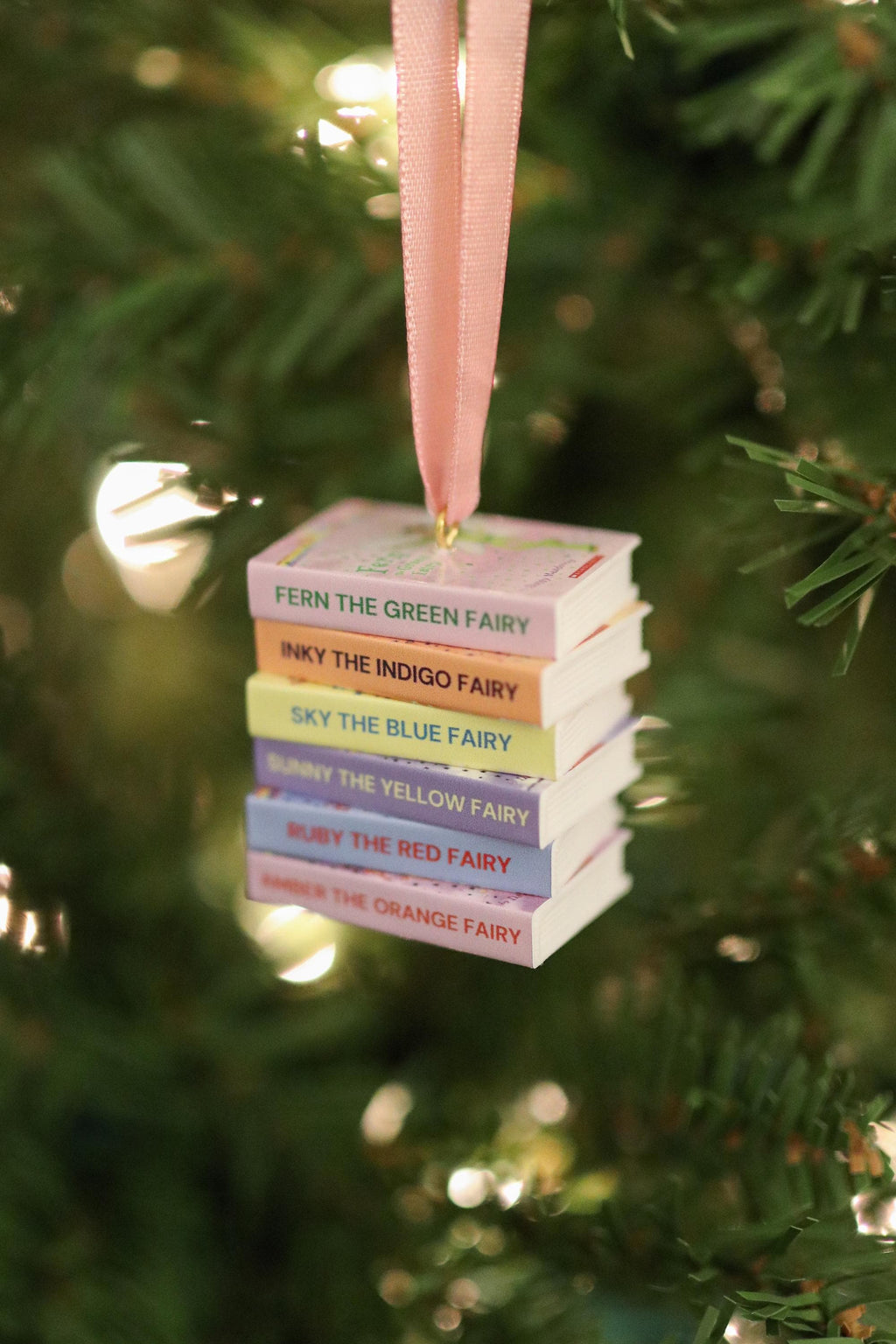 Rainbow Magic Mini Book Ornament