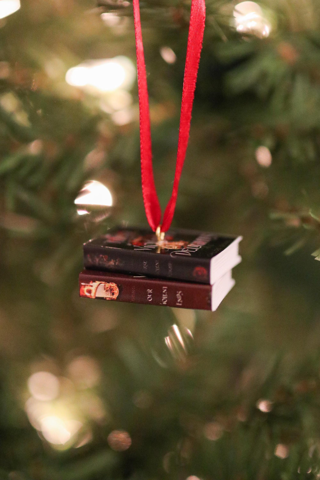 These Violent Delights Mini Book Ornament
