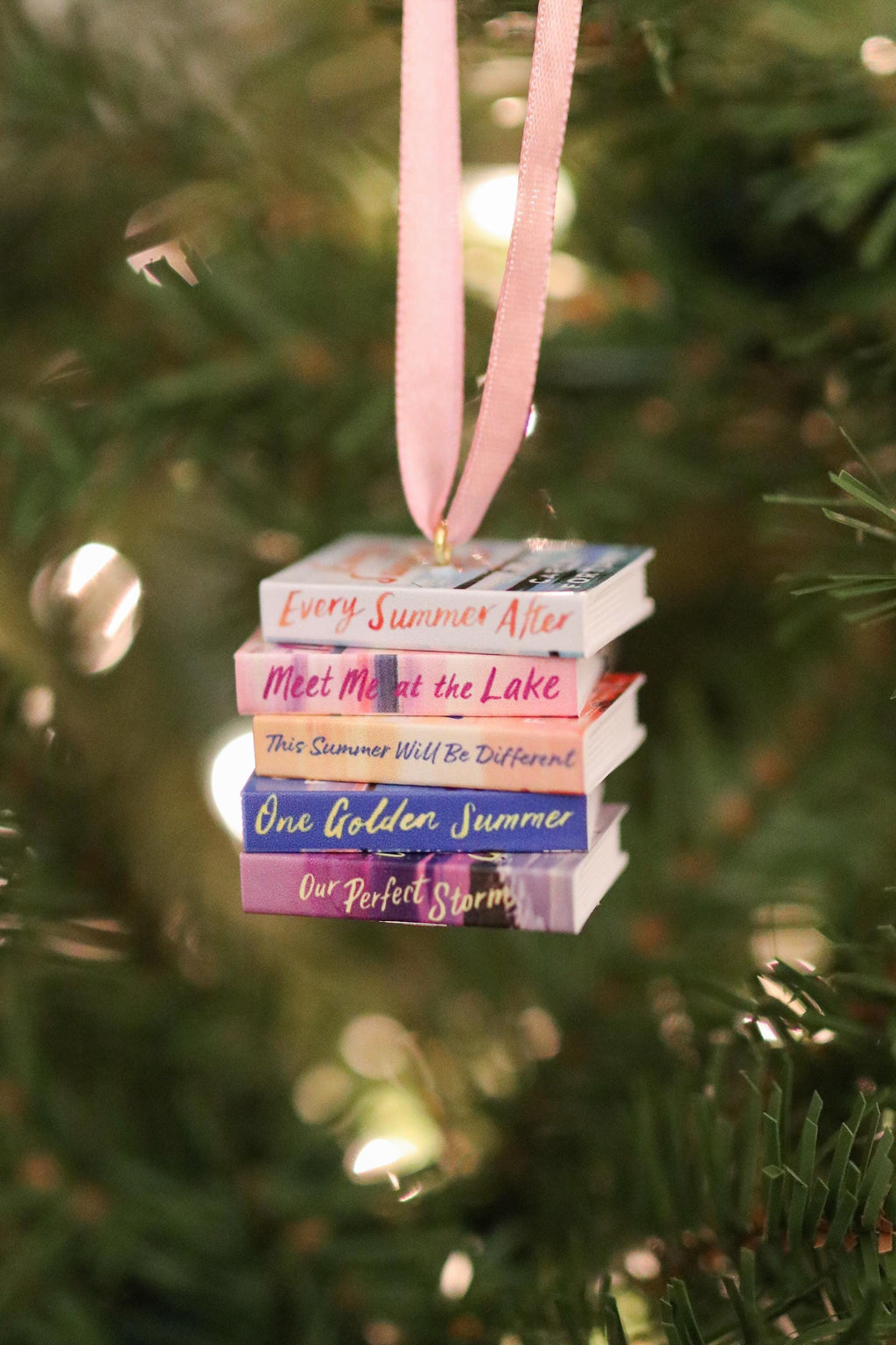 Every Summer After Mini Book Ornament