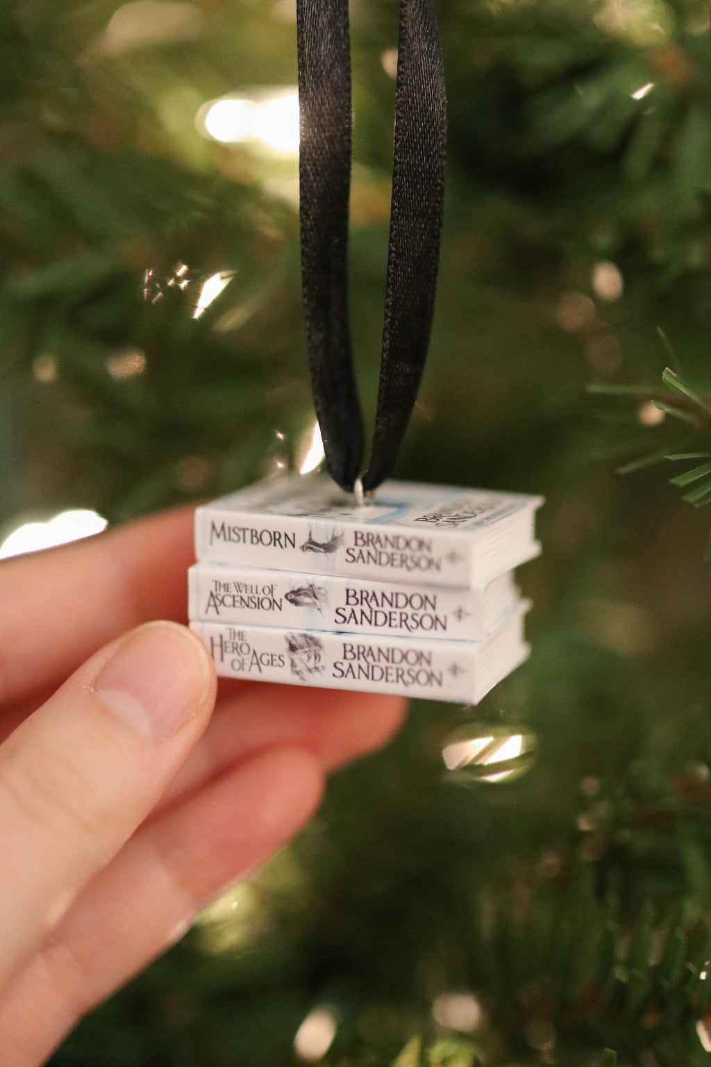 Mistborn Mini Book Ornament