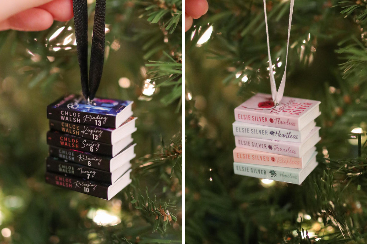 CUSTOM Mini Book Ornament