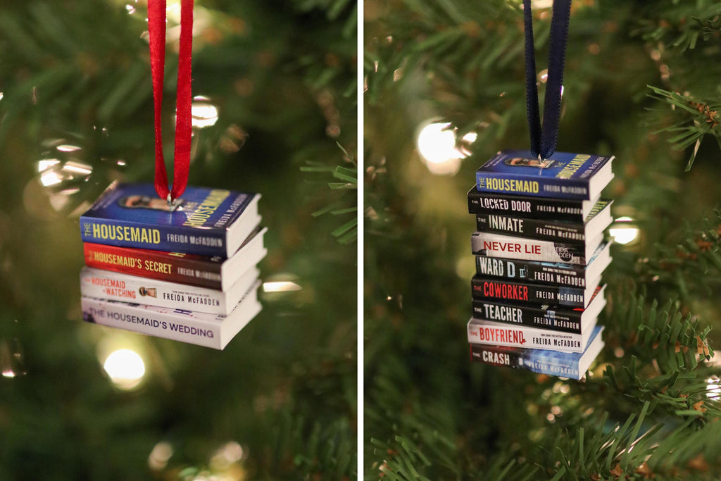 CUSTOM Mini Book Ornament