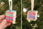 CUSTOM Mini Book Ornament