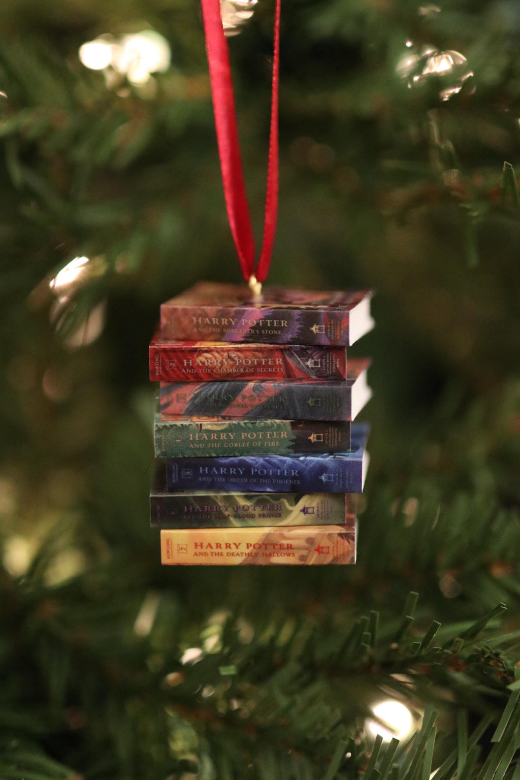 Mini Book Ornament