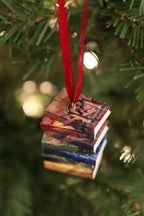 Mini Book Ornament