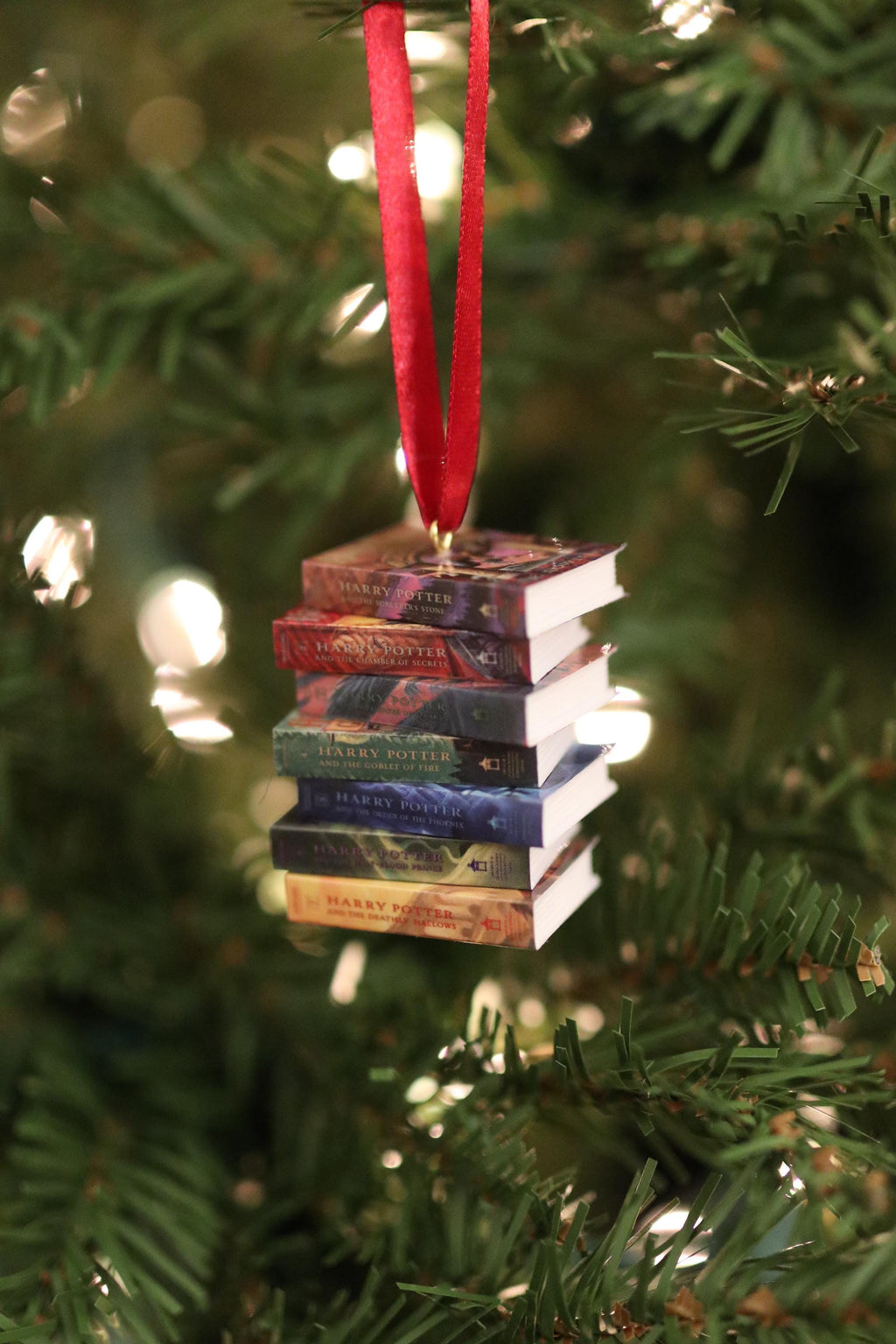 Mini Book Ornament