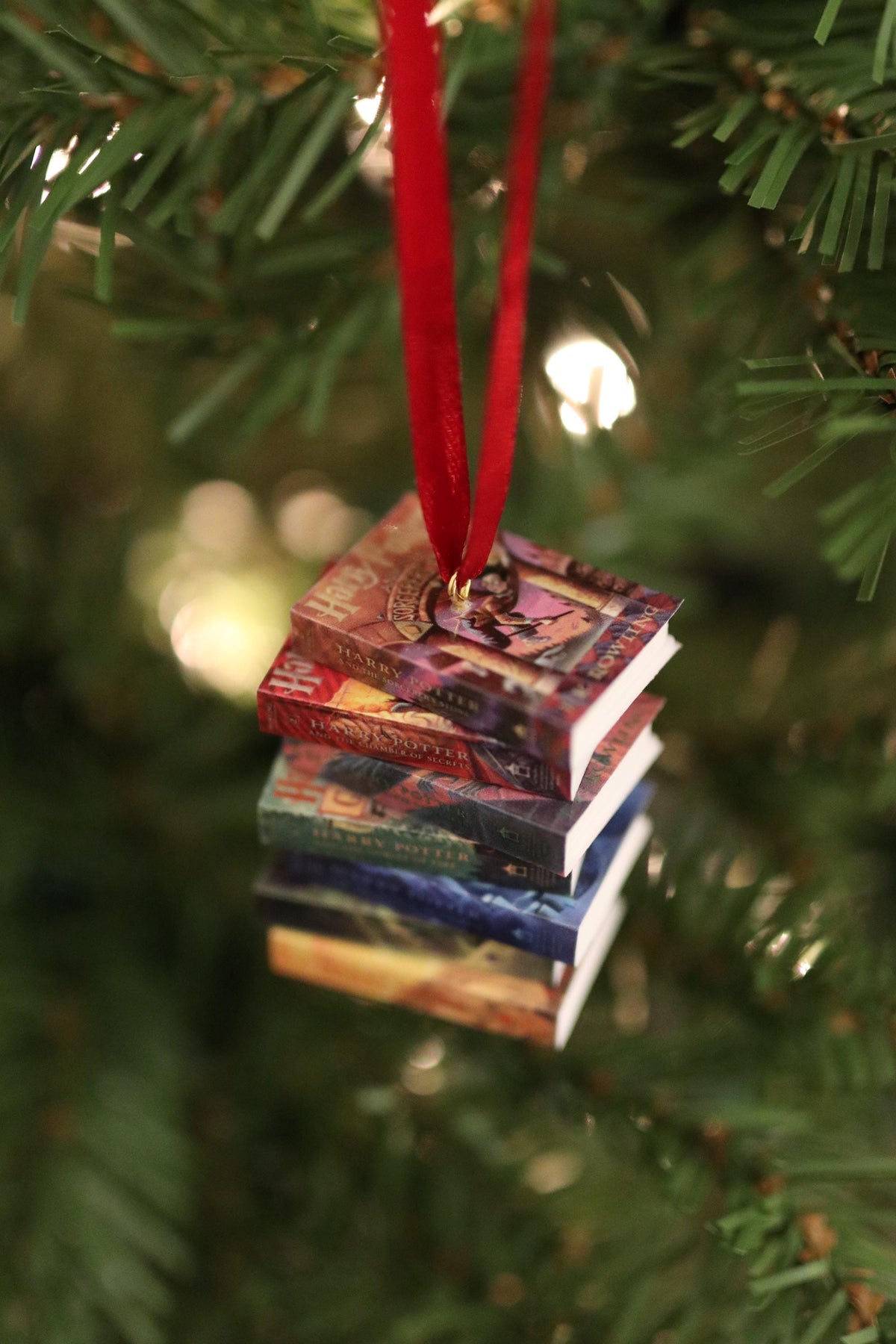 Mini Book Ornament