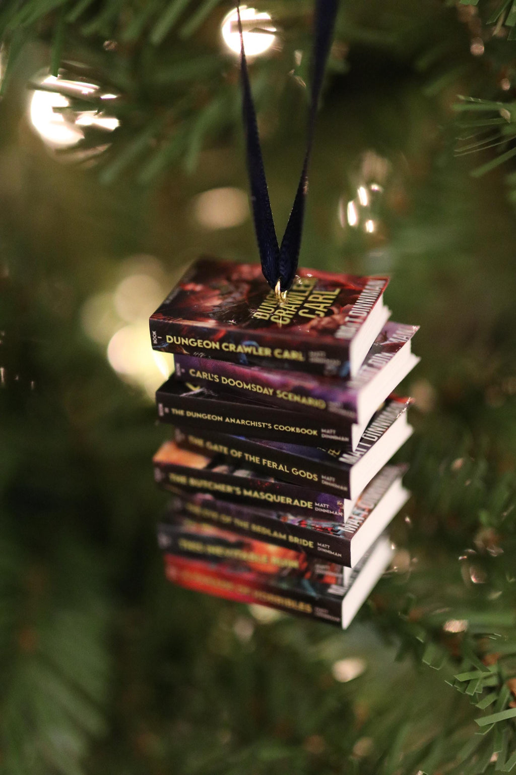 Dungeon Crawler Carl Mini Book Ornament