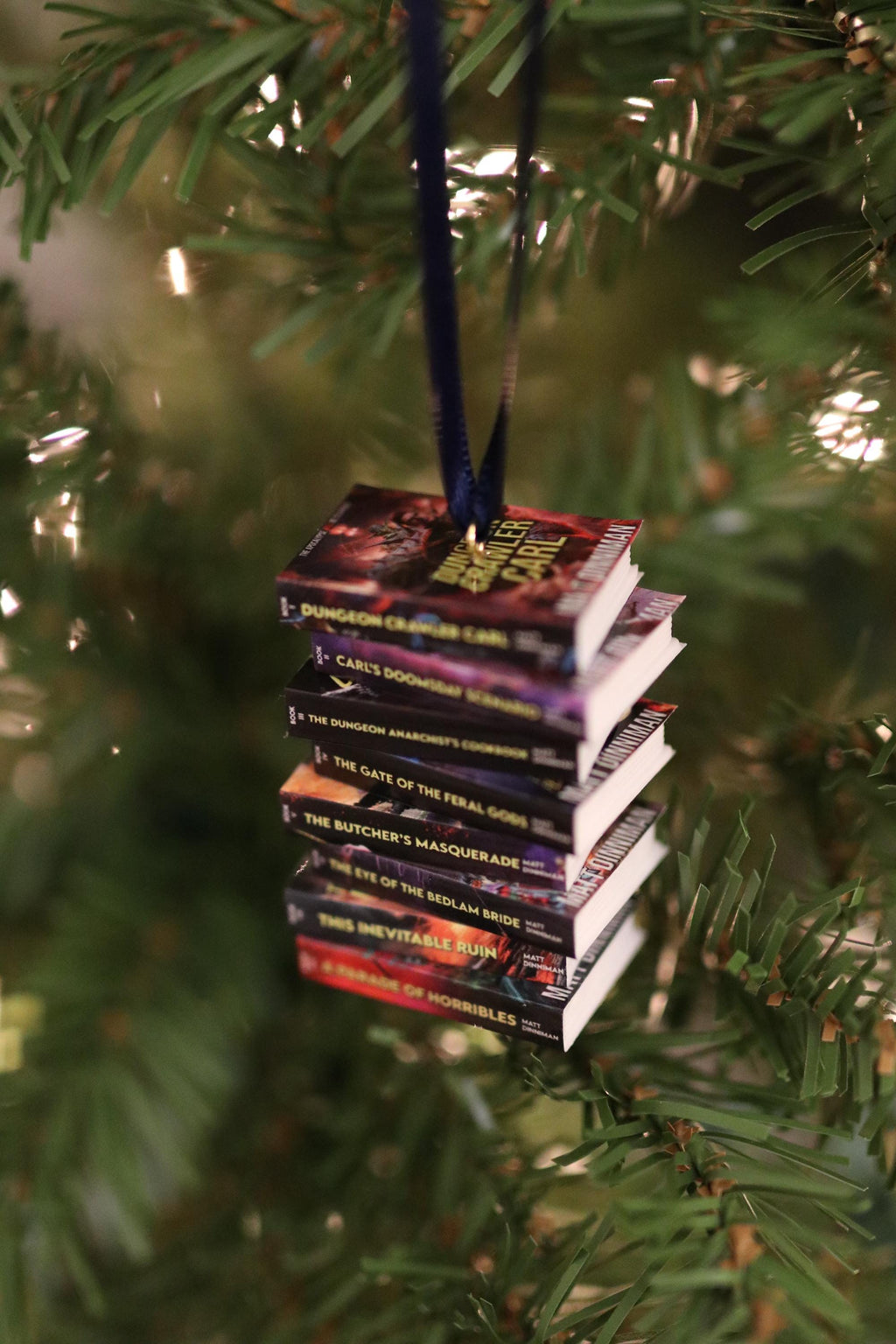 Dungeon Crawler Carl Mini Book Ornament