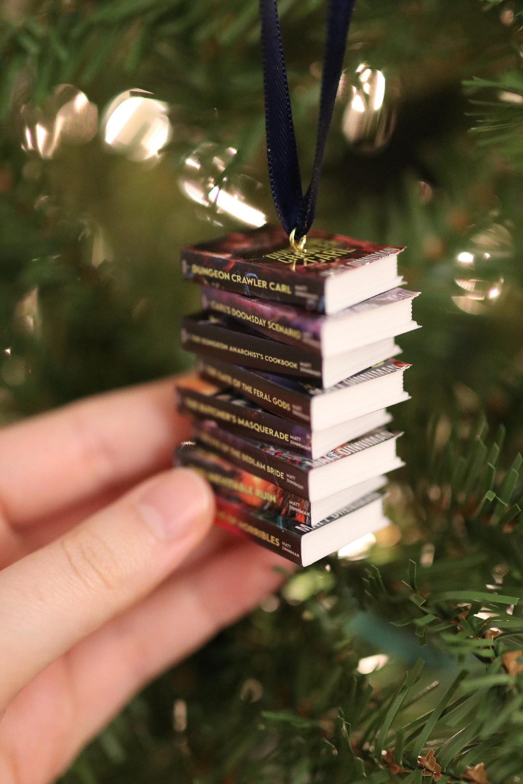 Dungeon Crawler Carl Mini Book Ornament