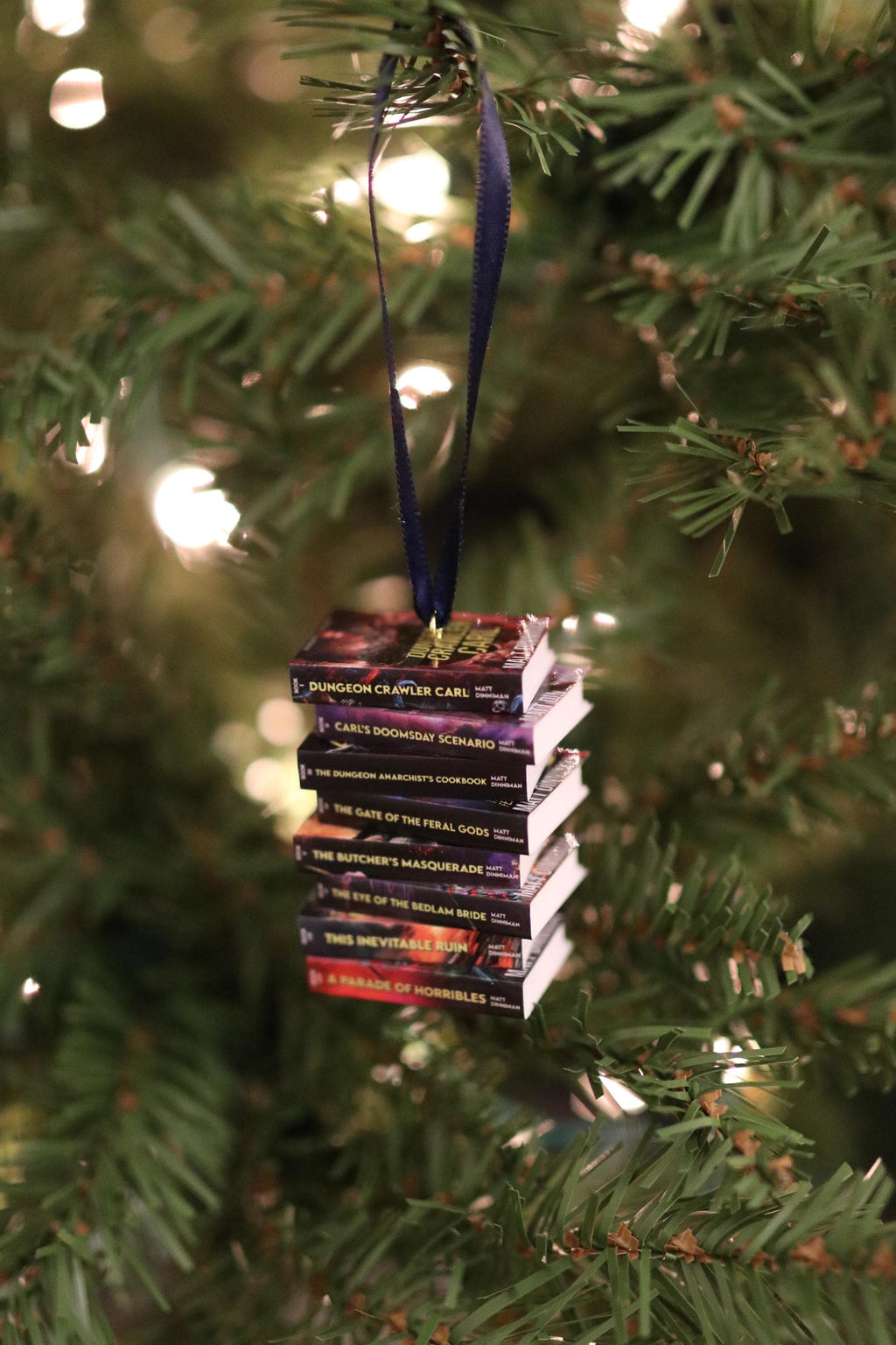 Dungeon Crawler Carl Mini Book Ornament