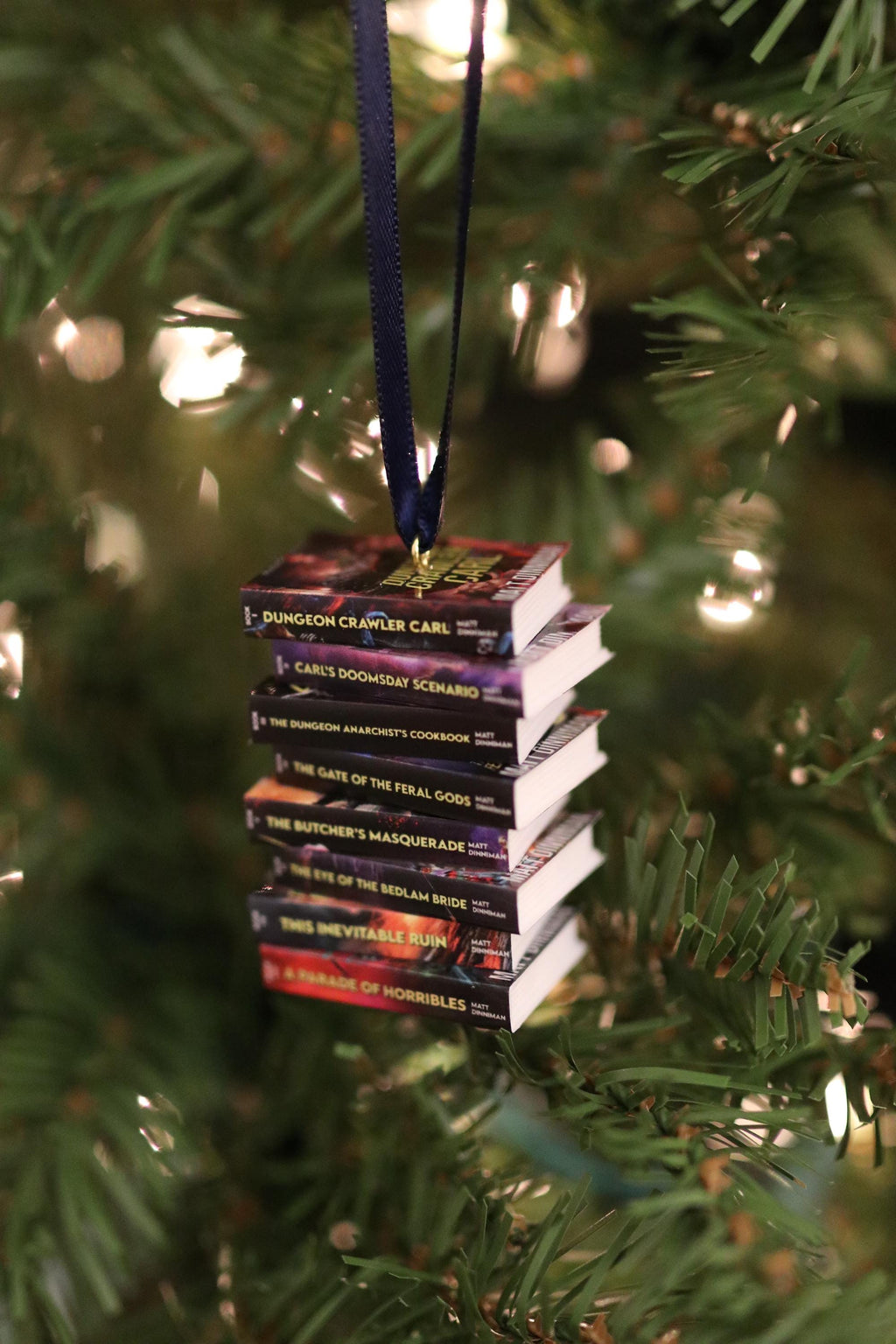 Dungeon Crawler Carl Mini Book Ornament