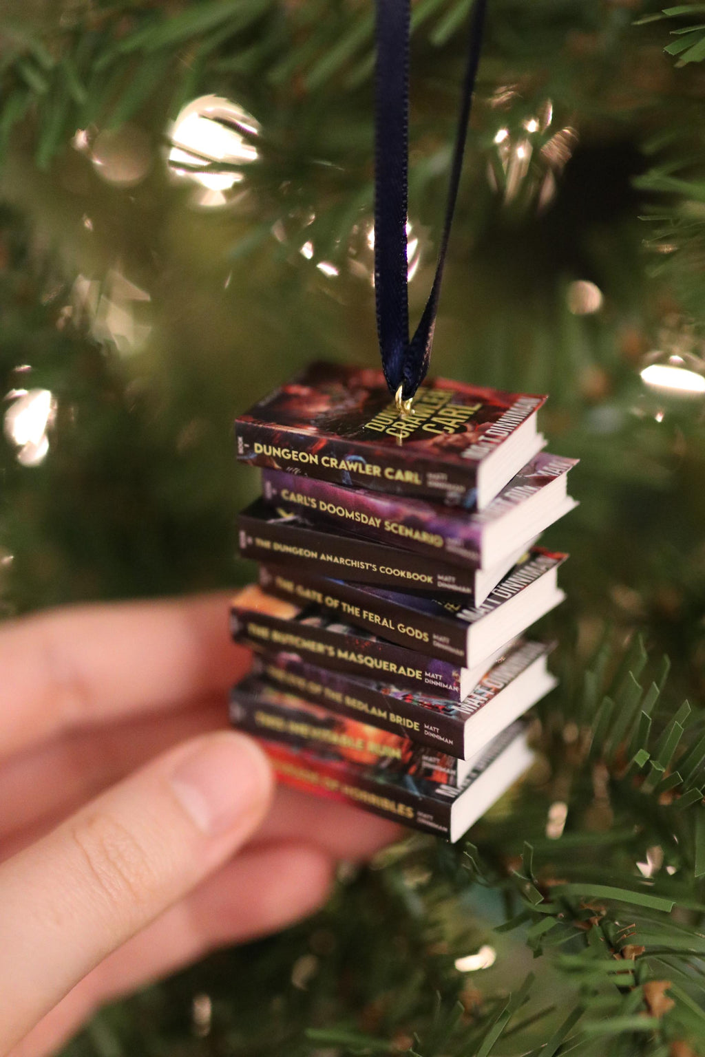 Dungeon Crawler Carl Mini Book Ornament