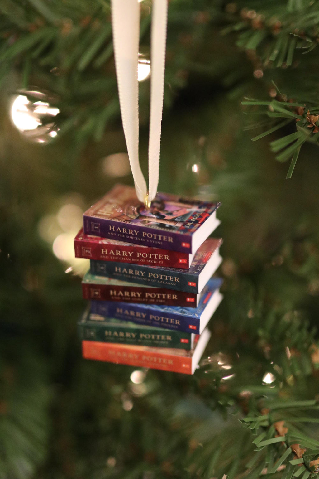 Mini Book Ornament