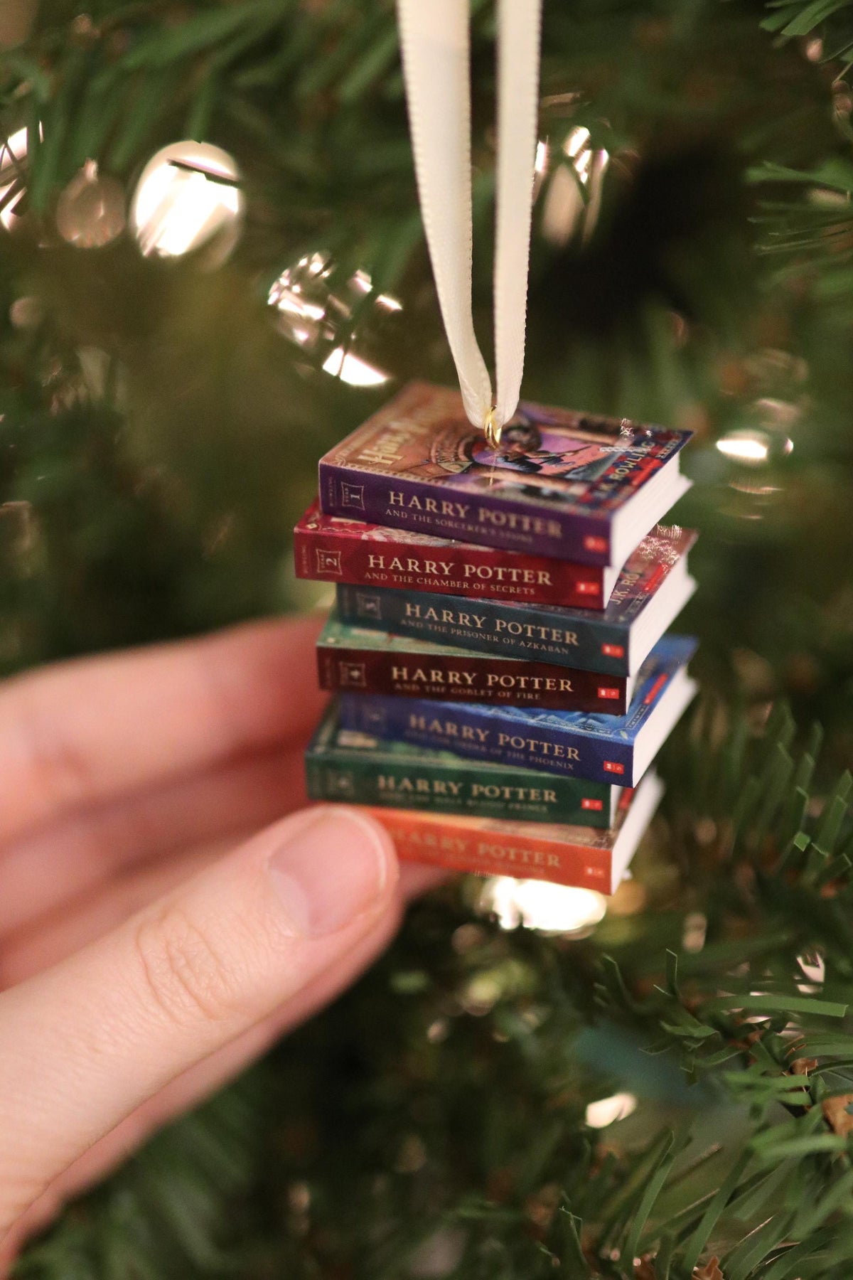 Mini Book Ornament