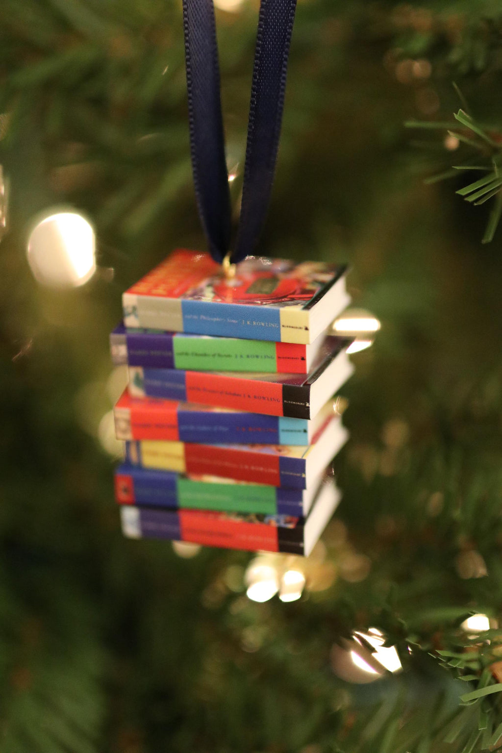 Mini Book Ornament