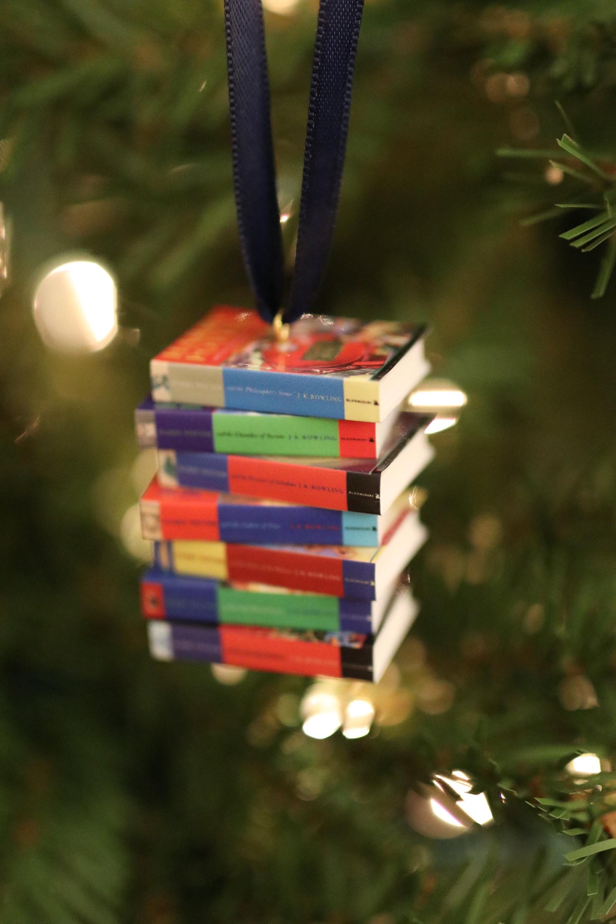 Mini Book Ornament