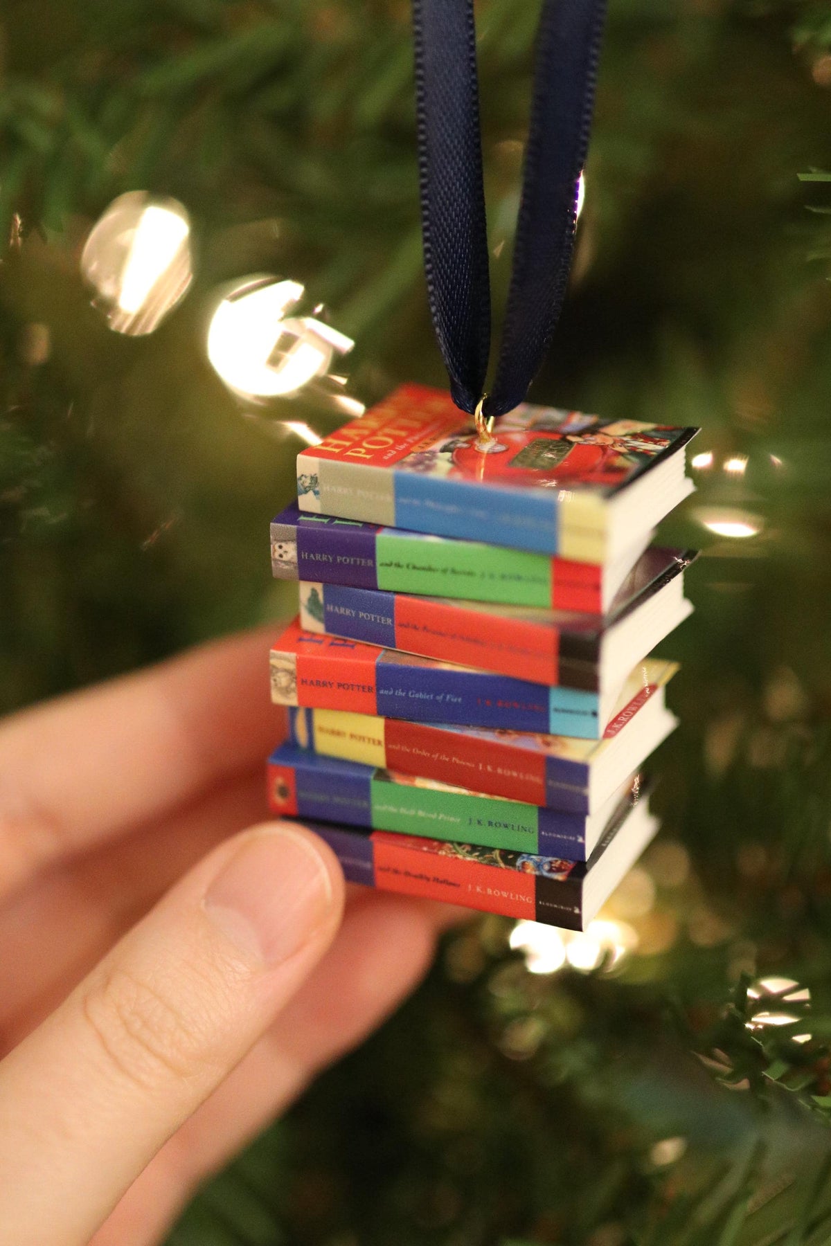 Mini Book Ornament