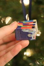 Mini Book Ornament