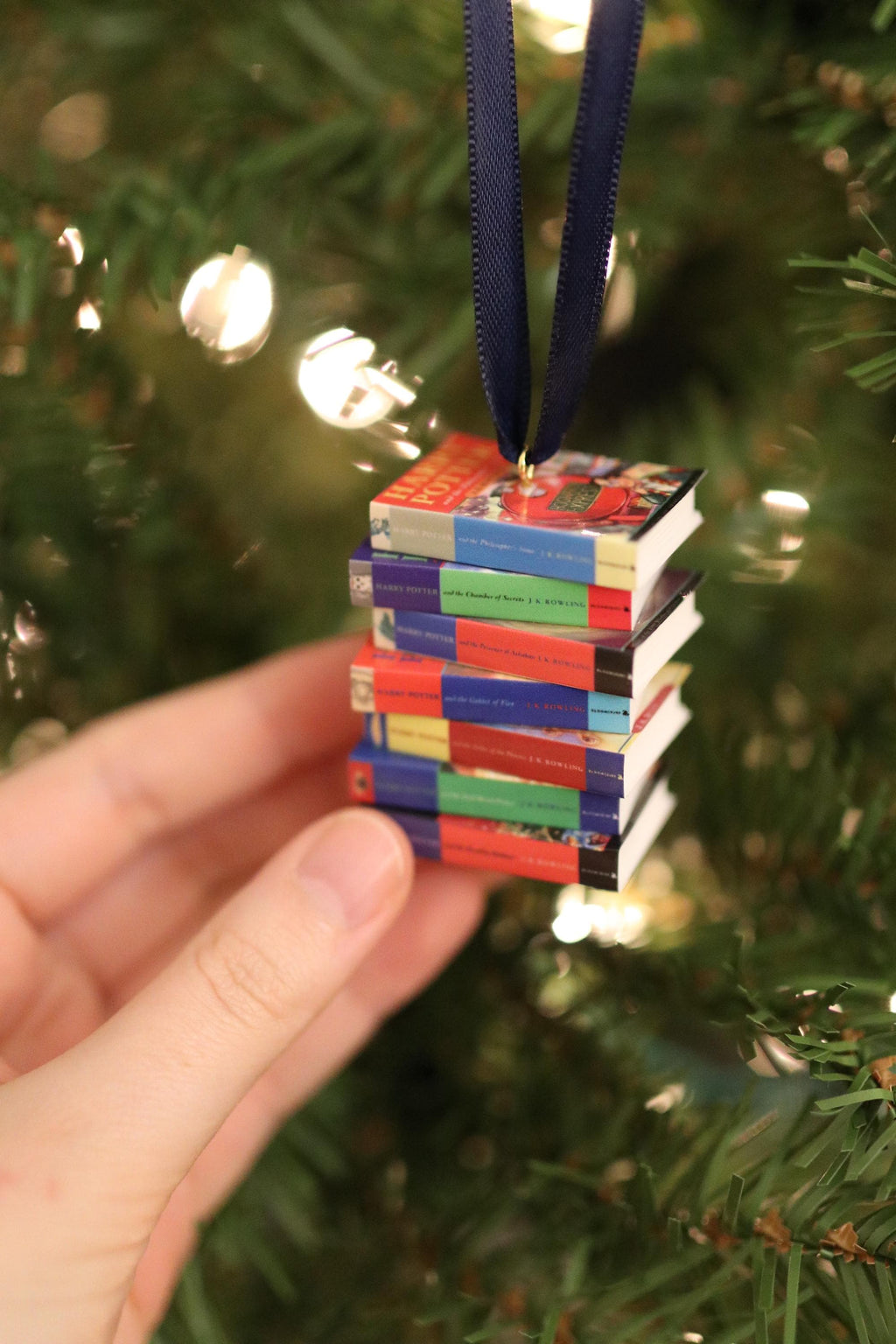 Mini Book Ornament