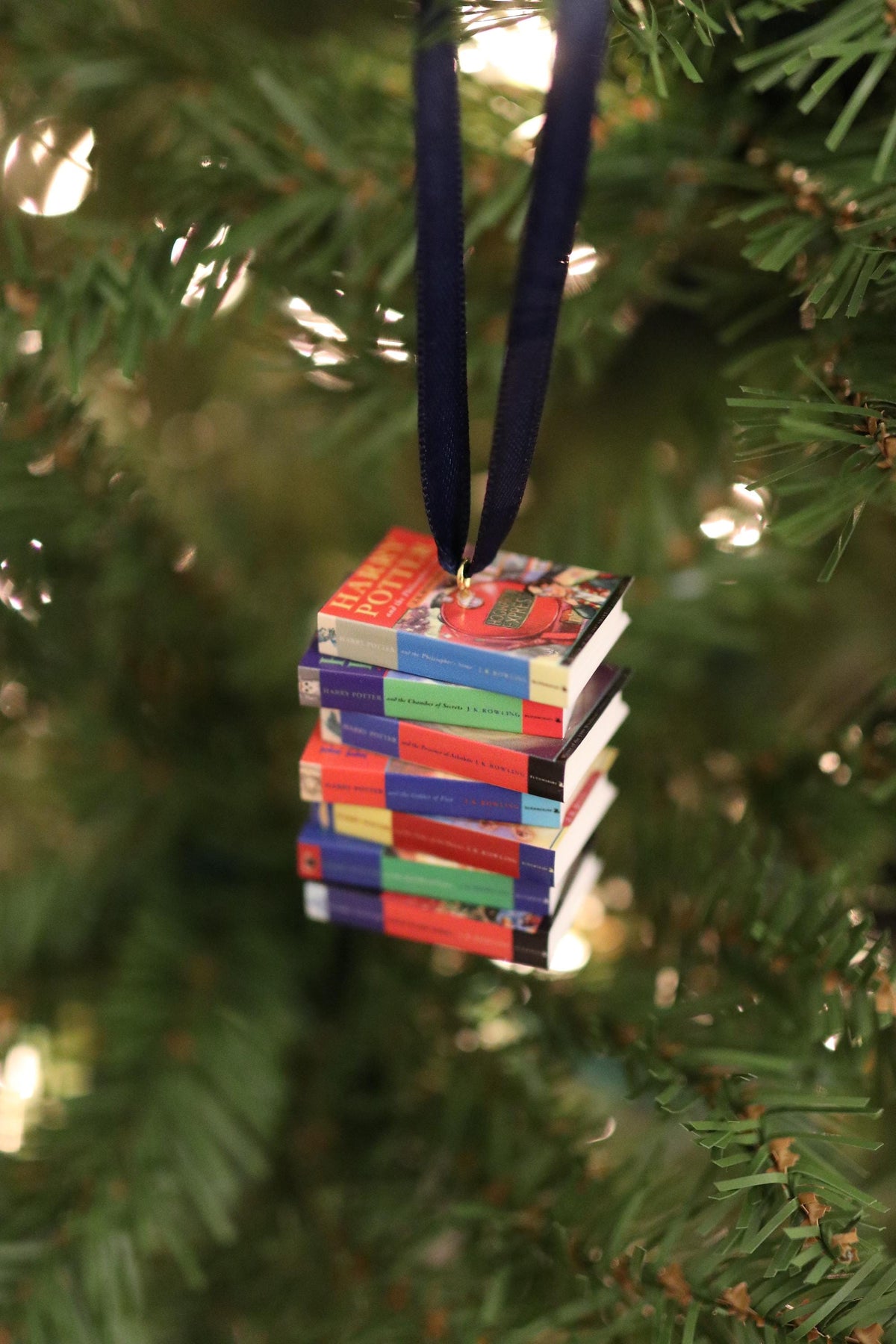 Mini Book Ornament