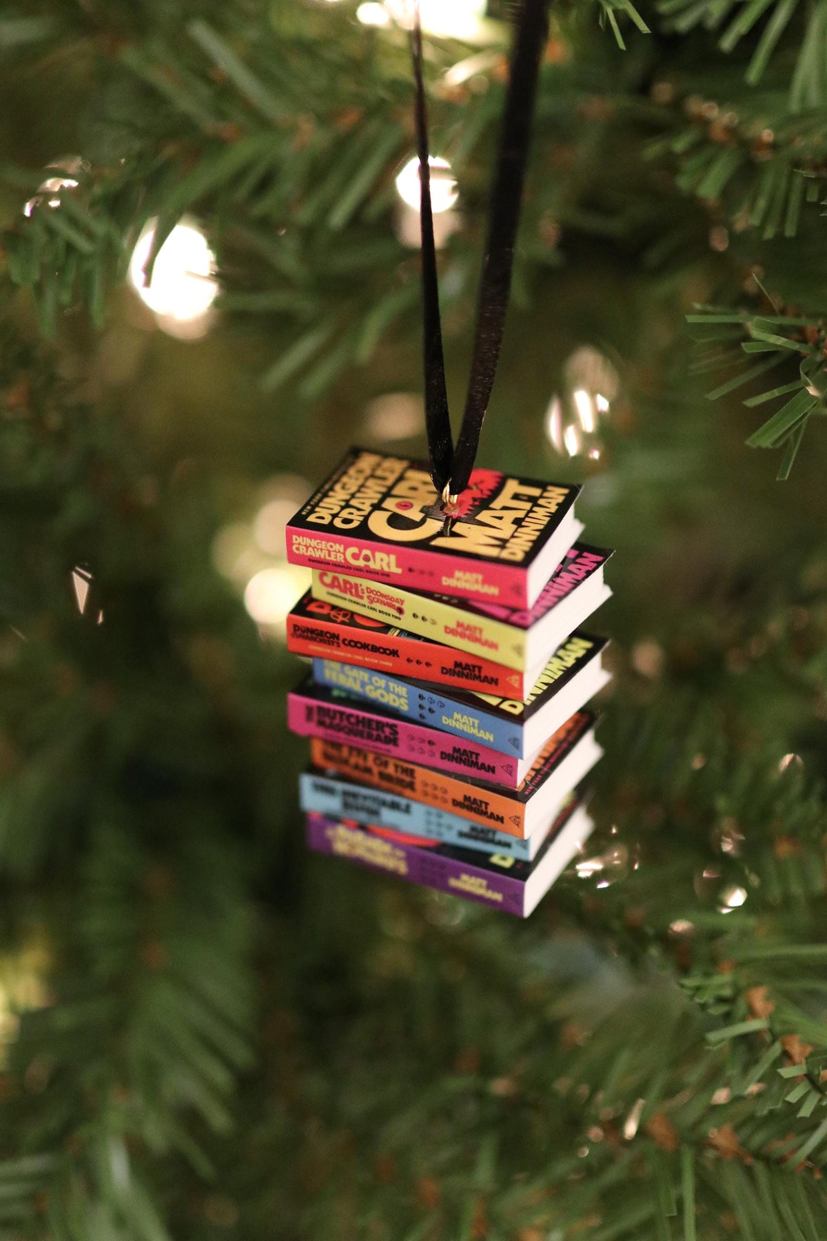 Dungeon Crawler Carl Mini Book Ornament