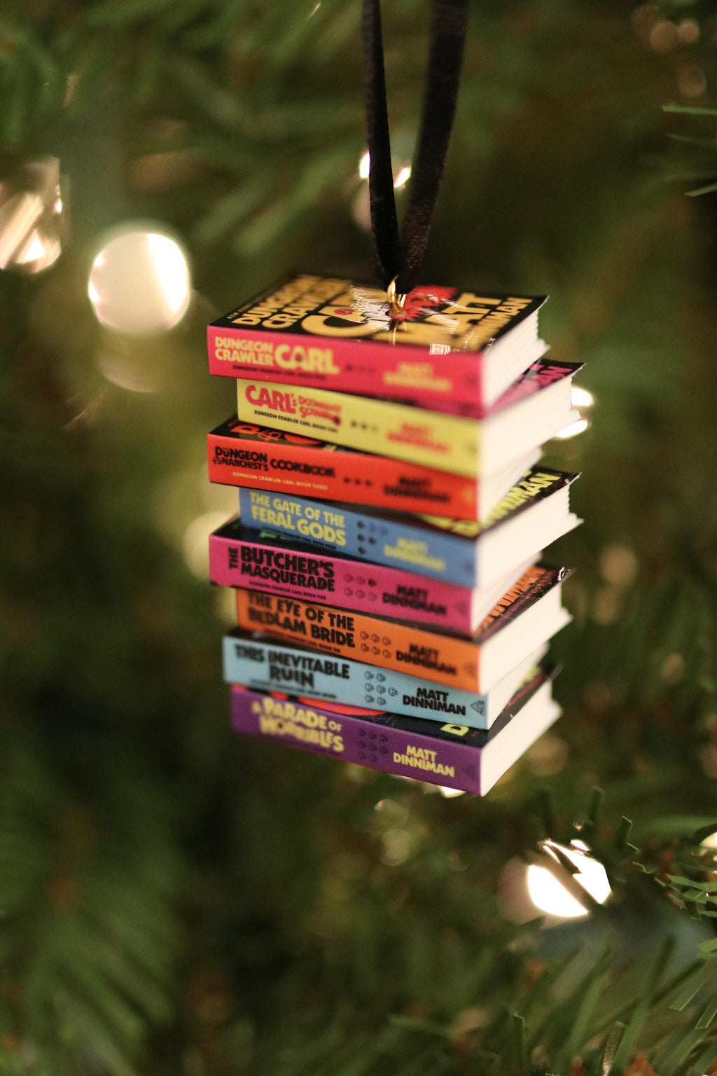 Dungeon Crawler Carl Mini Book Ornament