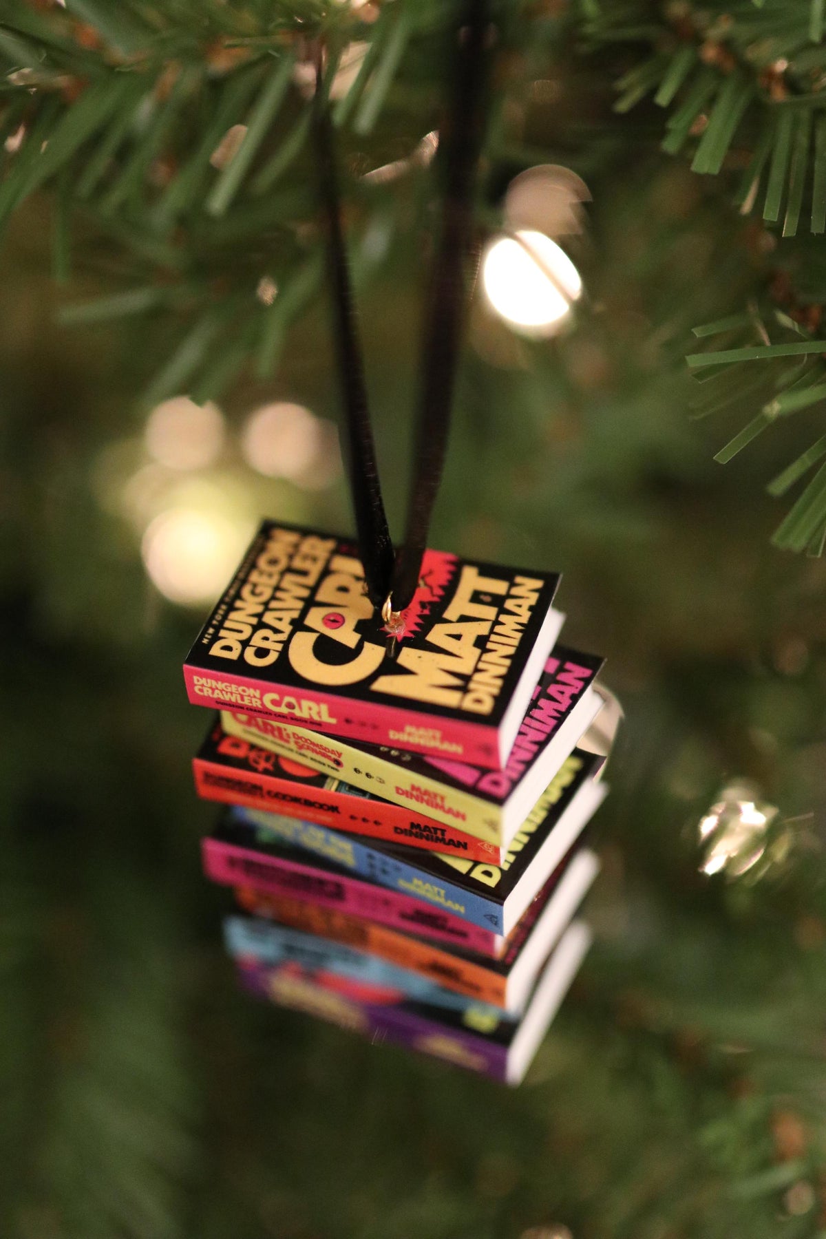 Dungeon Crawler Carl Mini Book Ornament