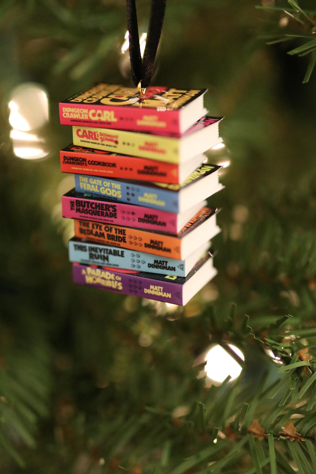 Dungeon Crawler Carl Mini Book Ornament