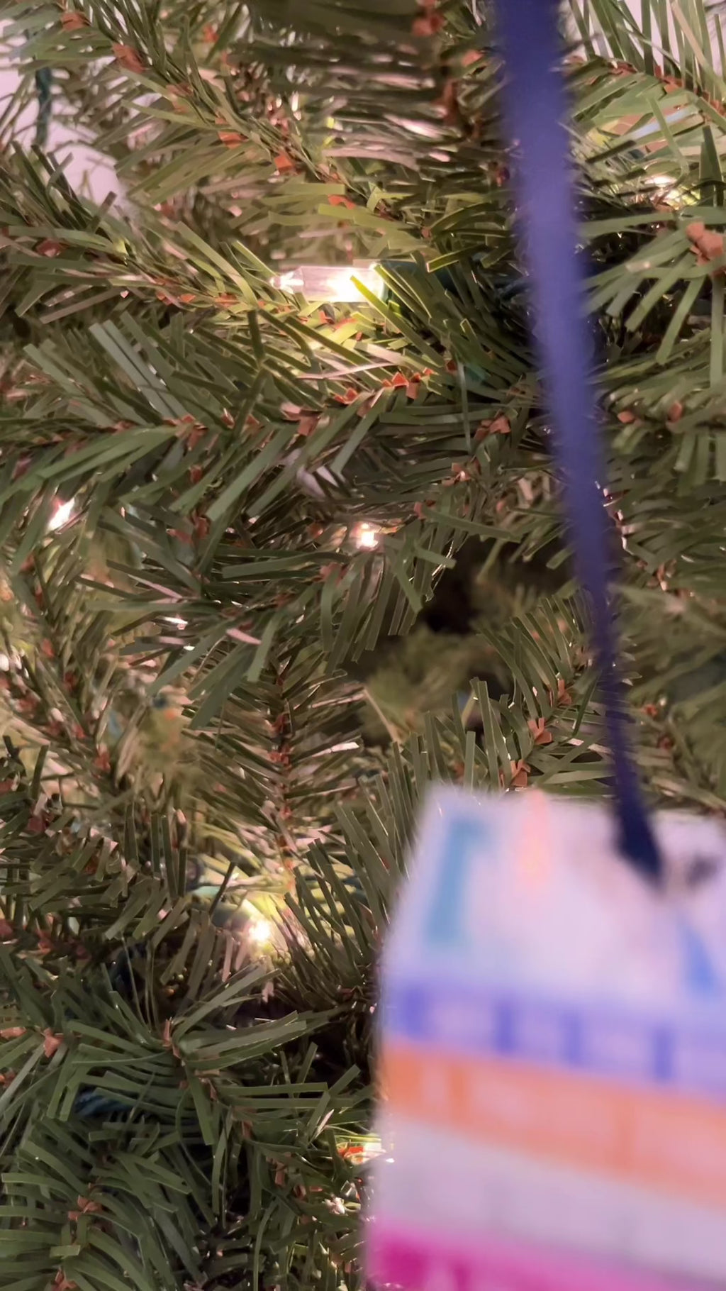 Gold Rush Ranch Mini Book Ornament